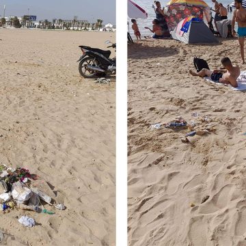 La Goulette : Malgré les efforts de la municipalité, les déchets envahissent les plages  (Photos)