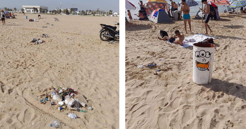 La Goulette : Malgré les efforts de la municipalité, les déchets envahissent les plages  (Photos)