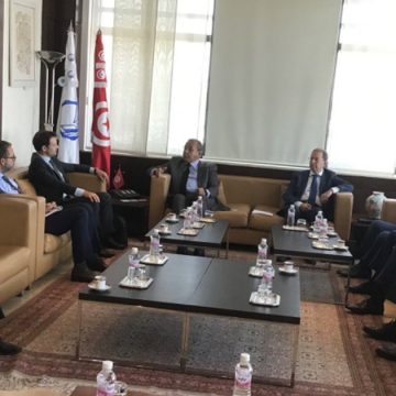 Samir Majoul reçoit le représentant du FMI en Tunisie