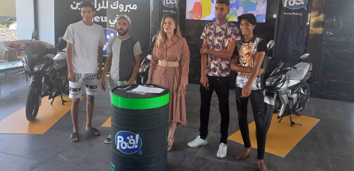 Tunisie Télécom offre 4 motos cross aux gagnants du grand jeu «Po9»