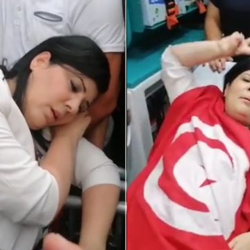 Tunis : Le PDL empêché de manifester devant le siège de l’Isie, Moussi prise d’un malaise et transportée à l’hôpital (Vidéos)