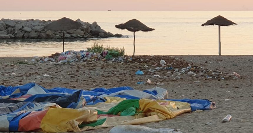 Tunisie : Les plages de Hammam-Lif défigurées par les déchets !