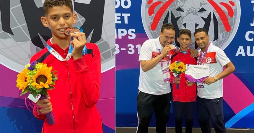 Championnats du Monde de taekwondo 2022 : Le jeune tunisien Oussama Jelida décroche le bronze (Photos)