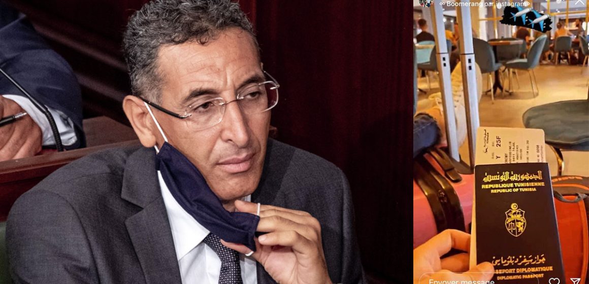 Tunisie : polémique sur le passeport rouge utilisé par le fils du ministre de l’Intérieur