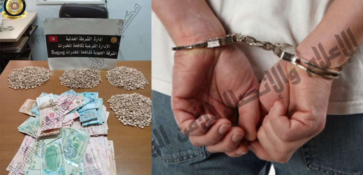 La saisie de 3500 comprimés d’ecstasy dans un louage à Sousse, permet de démanteler un réseau de trafic de drogue