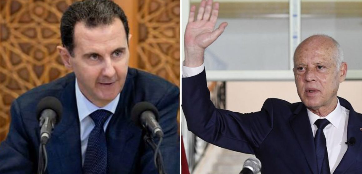 Tunisie – Syrie : Kaïs Saïed salue «les exploits» de Bachar Al-Assad