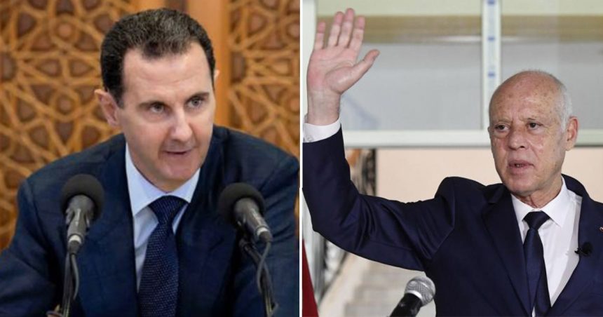 Tunisie – Syrie : Kaïs Saïed salue «les exploits» de Bachar Al-Assad