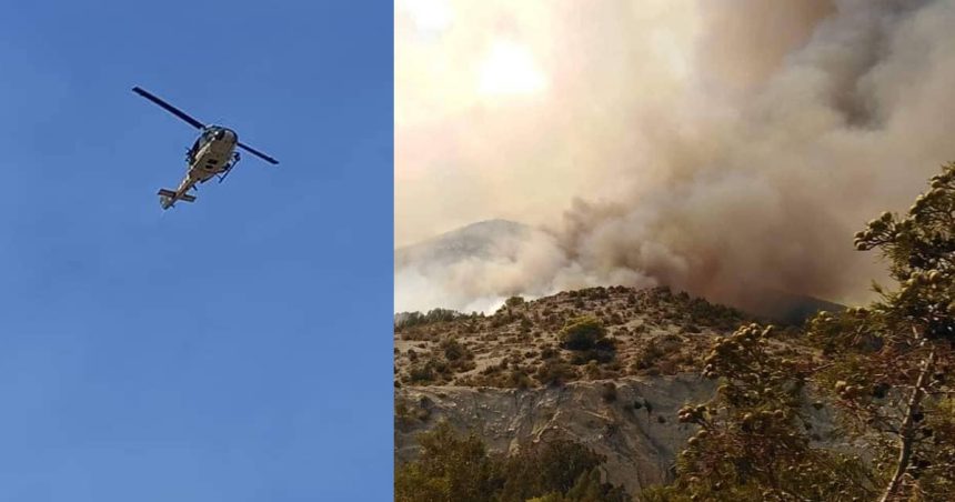 Tunisie : L’armée en renfort pour venir à bout de l’incendie de Jebel Boukornine (Photos)