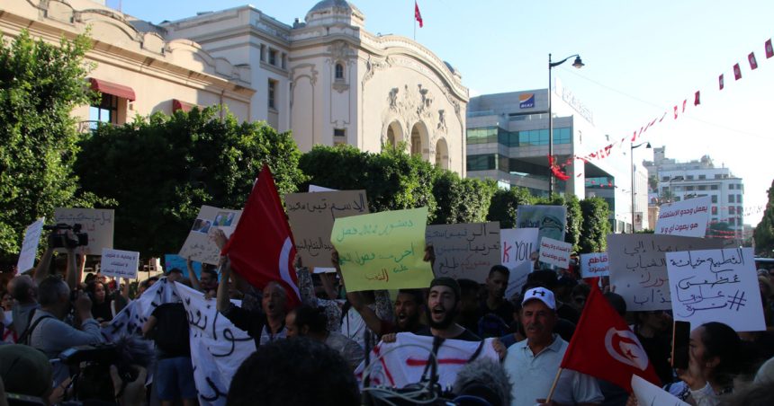 Zied Ghanney : Libération des manifestants arrêtés, hier, à l’Av. Bourguiba de Tunis