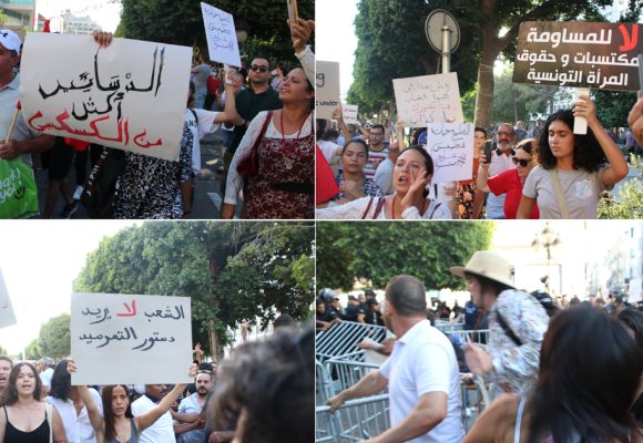 Tunisie : Les partis menant la campagne anti-référendum réclament la libération des manifestants