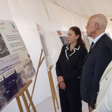 Tunisie : Kaïs Saïed donne le coup d’envoi des travaux du nouveau pont à Bizerte