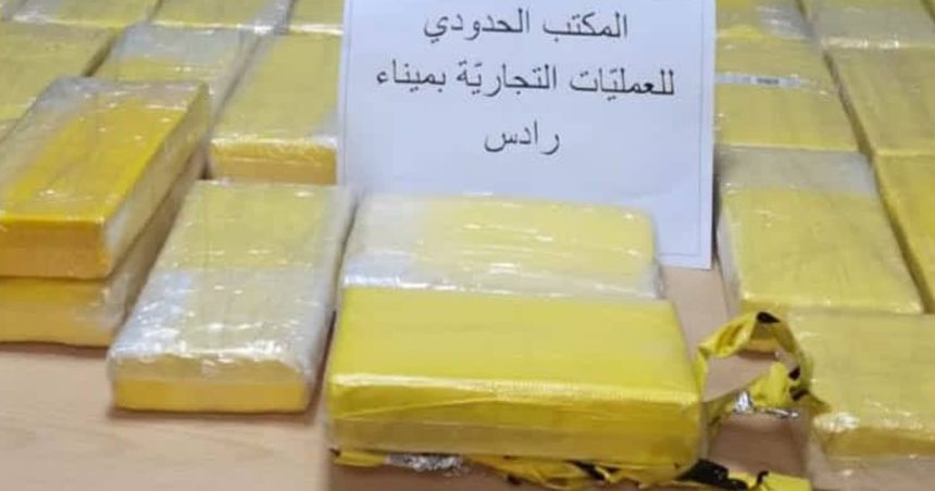 Tunisie : Saisie de 31 Kg de cocaïne au port de Radès (Douane tunisienne)
