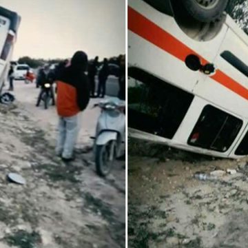 Accident de la route à Endfidha : 2 morts et 8 blessés