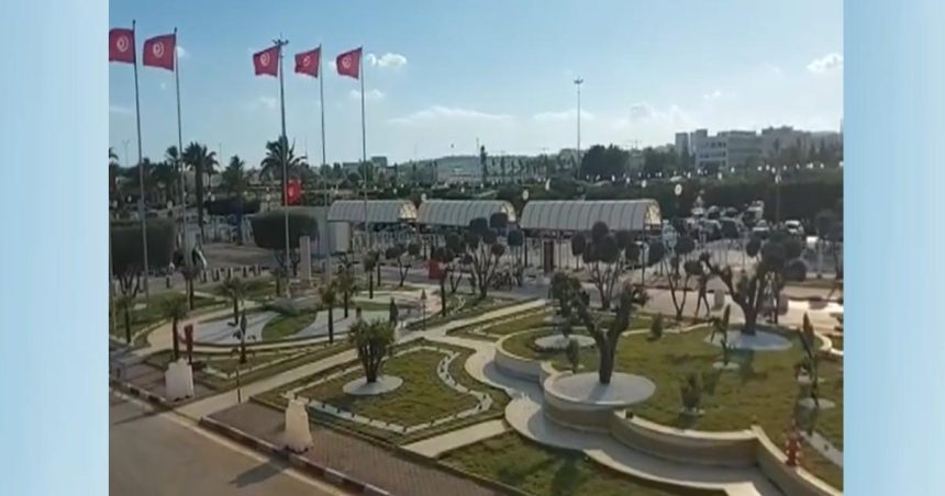 Tunis-Carthage : Fin des travaux de réaménagement de l’espace extérieur de l’aéroport (Vidéo)