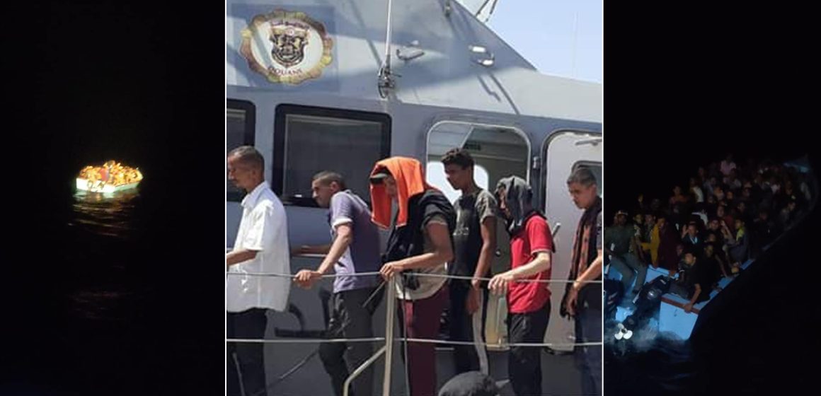 Migration : 64 personnes secourues au large de Kerkennah (Douane tunisienne)