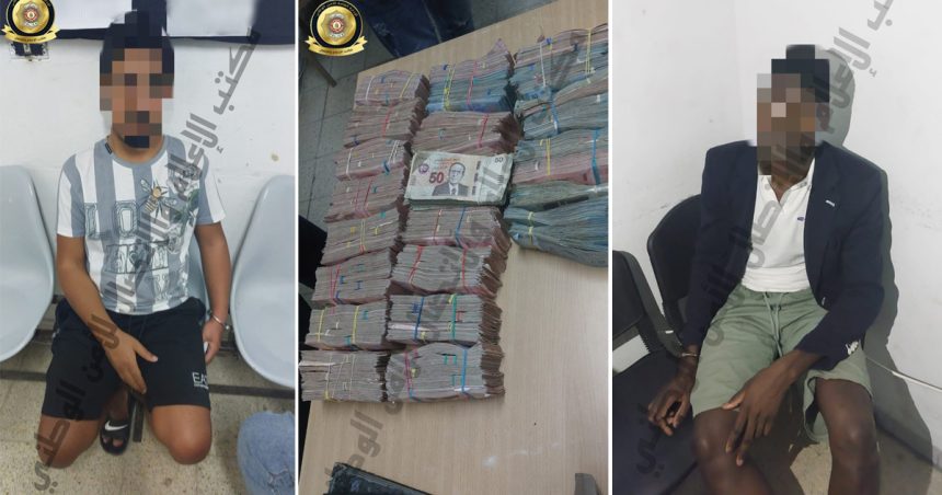 Tunis : Deux escrocs présumés, dont un étranger, arrêtés en possession de plus de 193.000 DT
