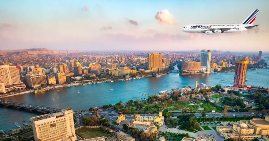 Pour le service clients d’Air France, Le Caire est un «territoire français» !