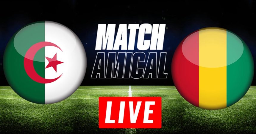 Algérie vs Guinée en live streaming : match amical 2022