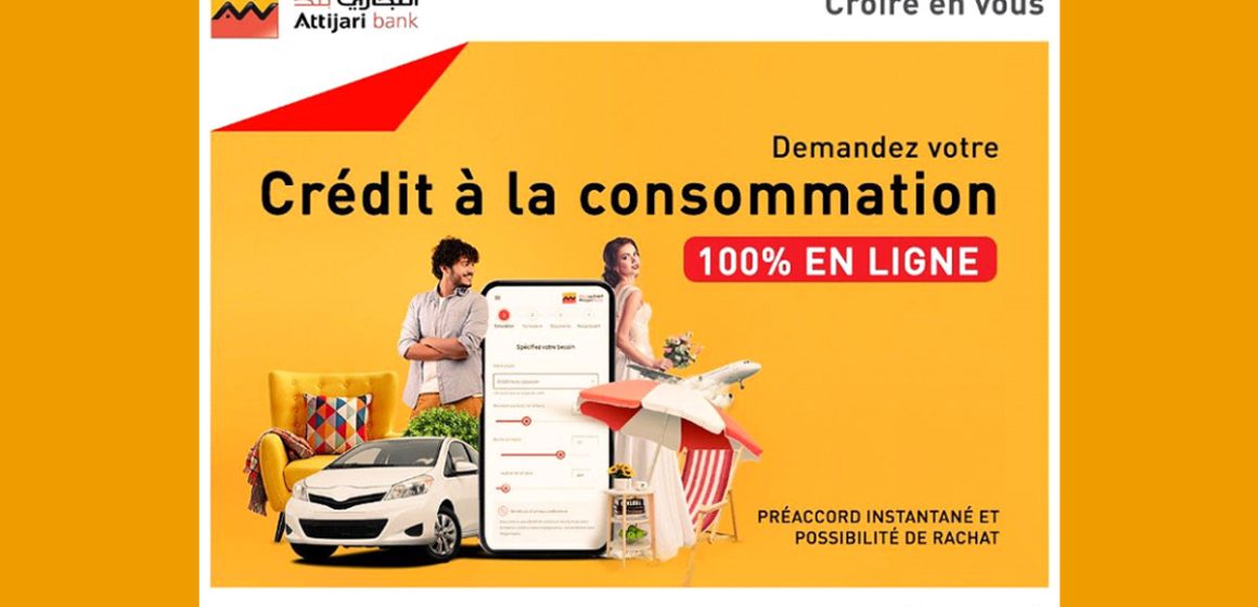 Attijari bank lance un crédit à la consommation 100% en ligne