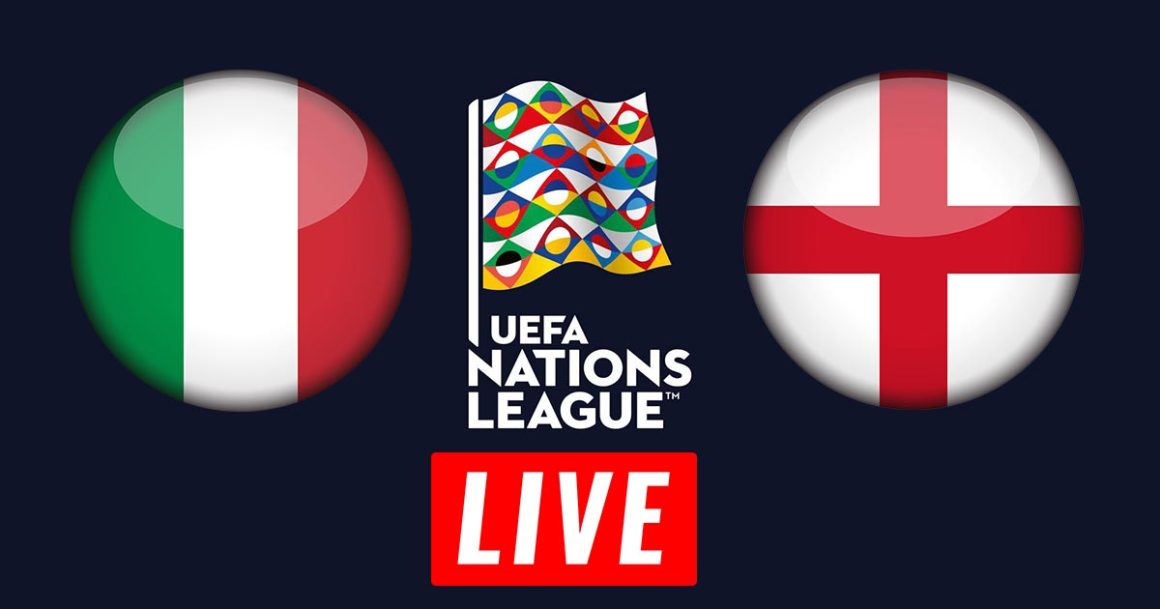 Italie vs Angleterre en live streaming : Ligue des Nations 2022