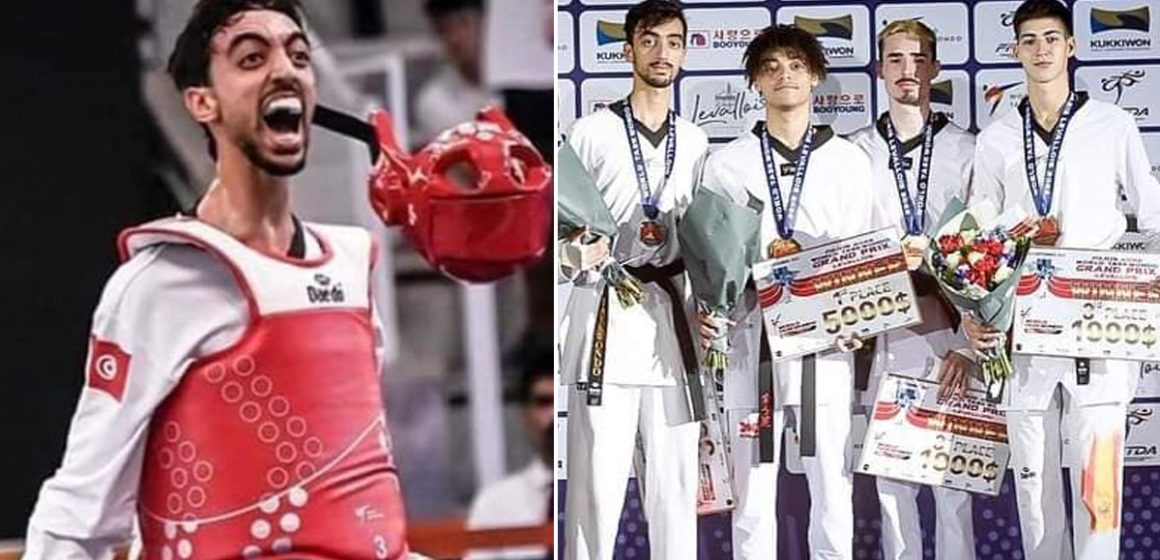 Taekwondo : Le Tunisien Khalil Jendoubi décroche l’argent au Grand Prix de Paris