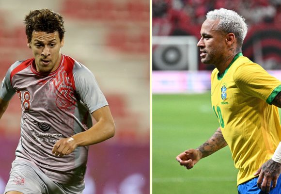 Football: le onze rentrant de la Tunisie, ce soir face au Brésil