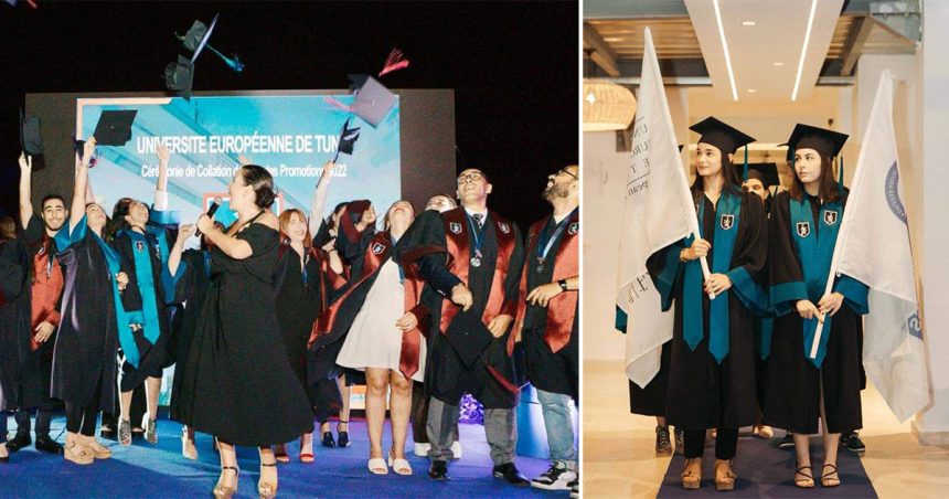 Université Européenne de Tunis : remise des diplômes de la promotion 2022