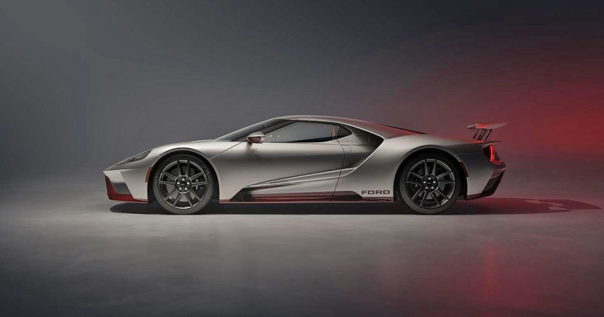 La Nouvelle Ford GT LM 2022 célèbre les victoires de la marque au Mans