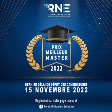 Tunisie : Prix RNE du meilleur master de recherche