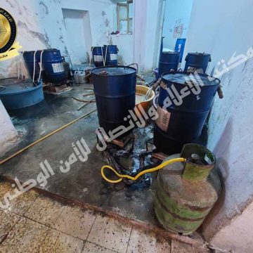 Gafsa : Saisie de 3000 litres d’alcool artisanal (Photos)