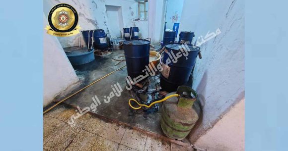 Gafsa : Saisie de 3000 litres d’alcool artisanal (Photos)