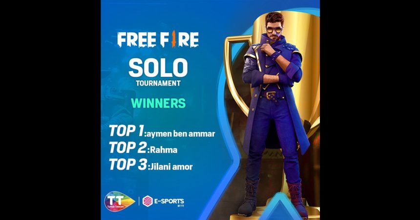 Tournoi Free Fire de Tunisie Télécom : Les vainqueurs