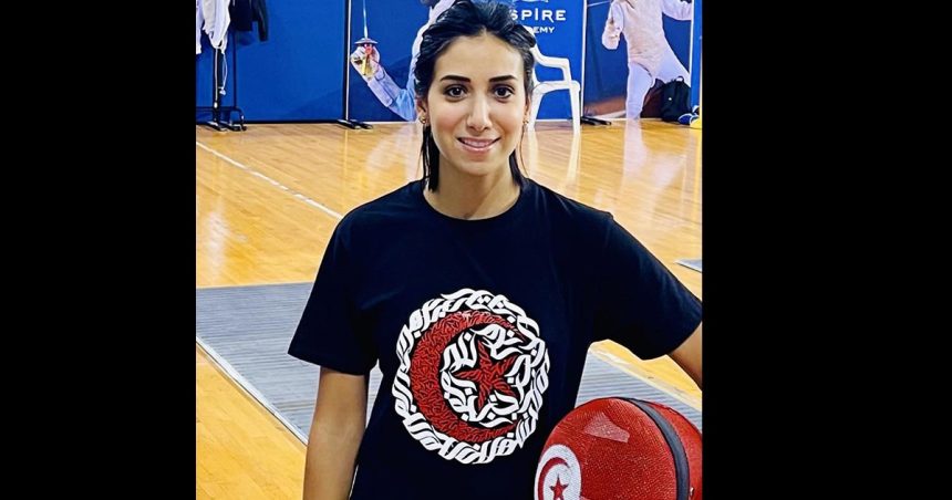 La championne d’escrime tunisienne Ines Boubakri soutient l’association Afreecan