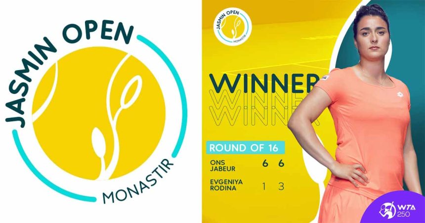 Tunisie-Jasmin Open : Ons Jabeur en quarts de finale