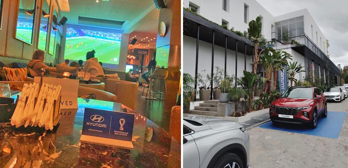 Hyundai Tunisie à Villa Didon pour supporter les Aigles de Carthage à la Coupe du monde