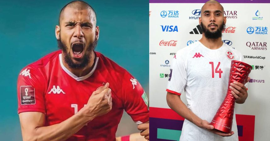 Laïdouni, élu homme du match : «Je suis heureux de recevoir ce trophée…C’est une fierté de représenter la Tunisie» (Vidéo)