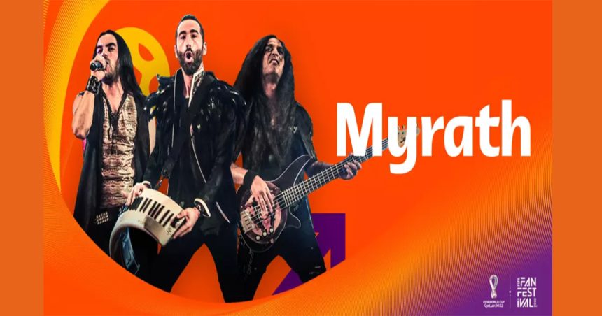 Le groupe tunisien Myrath au FIFA Fan Festival en marge de la Coupe du Monde 2022