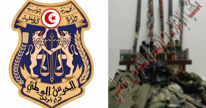 Sidi Bouzid : Fusils, cartouches et uniformes militaires saisis près du Mont Mghila