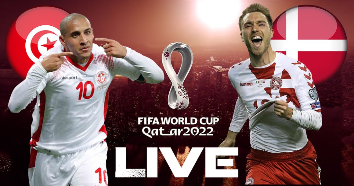 Tunisie vs Danemark en live streaming : Coupe du Monde 2022