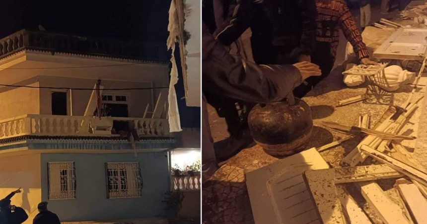 Bizerte : Une bouteille de gaz explose dans une maison et fait trois blessés à Zarzouna