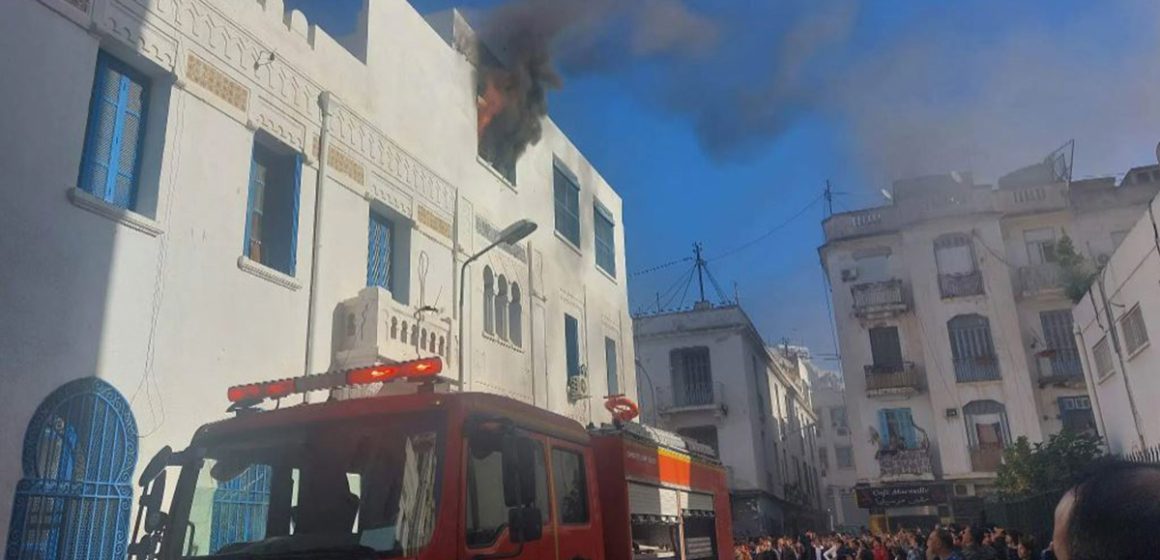Tunis : Un incendie éclate au lycée secondaire Rue de Marseille