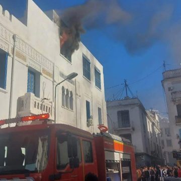 Tunis : Un incendie éclate au lycée secondaire Rue de Marseille