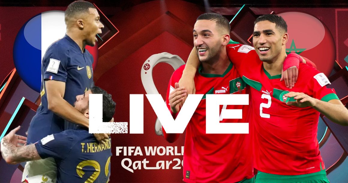 Maroc vs France en live streaming : Demi Finale Coupe du Monde 2022