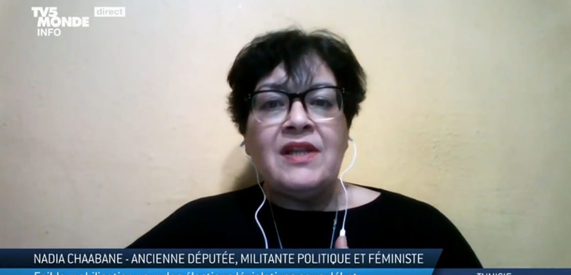 Faible mobilisation pour les législatives en Tunisie : Pour Nadia Chaabane le peuple ne croit plus en Kaïs Saïed