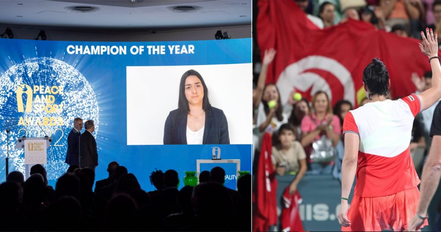Peace & Sport Awards : La Tunisienne Ons Jabeur Championne de la Paix 2022