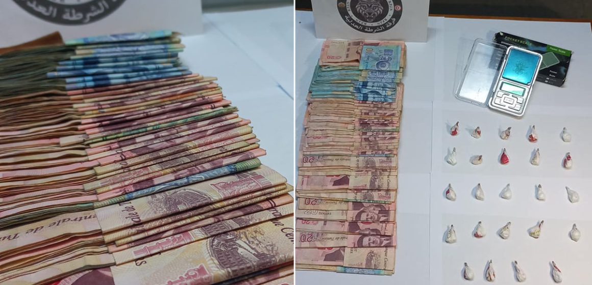 Trafic de cocaïne à Nabeul : Deux dealers arrêtés en possession de 58.000 dinars