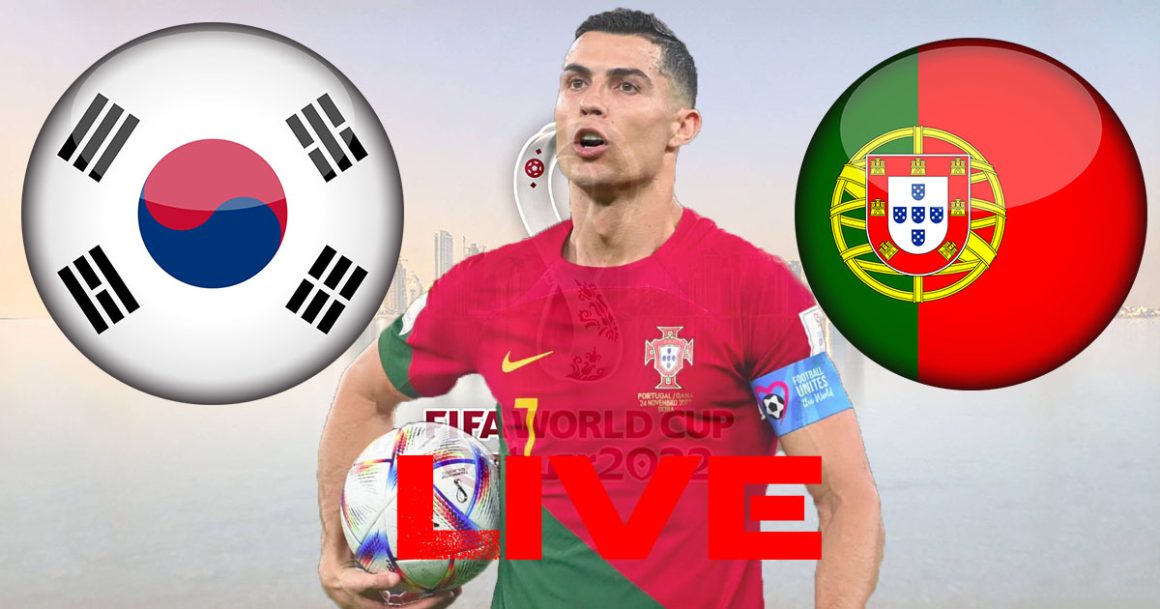 Portugal vs Corée du Sud en live streaming : Coupe du Monde 2022