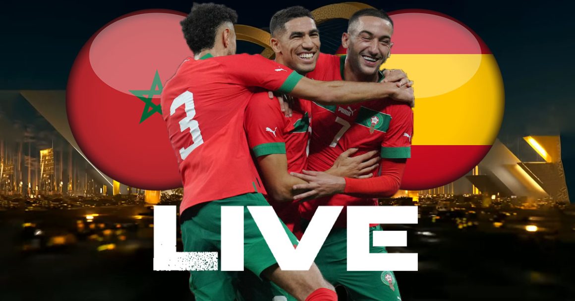 Maroc vs Espagne en live streaming : Coupe du Monde 2022