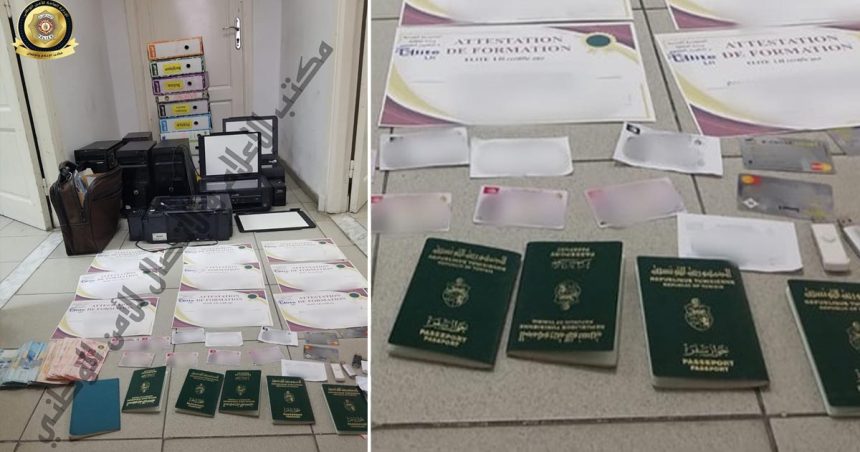 Visas vers l’Europe : Un individu arrêté, à Tunis, pour falsification de documents officiels