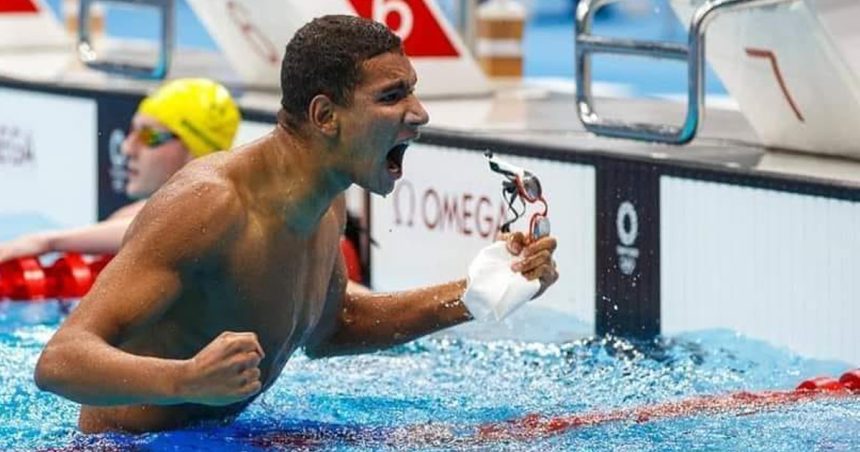 Natation : nouveau record pour le Tunisien Ayoub Hafnaoui